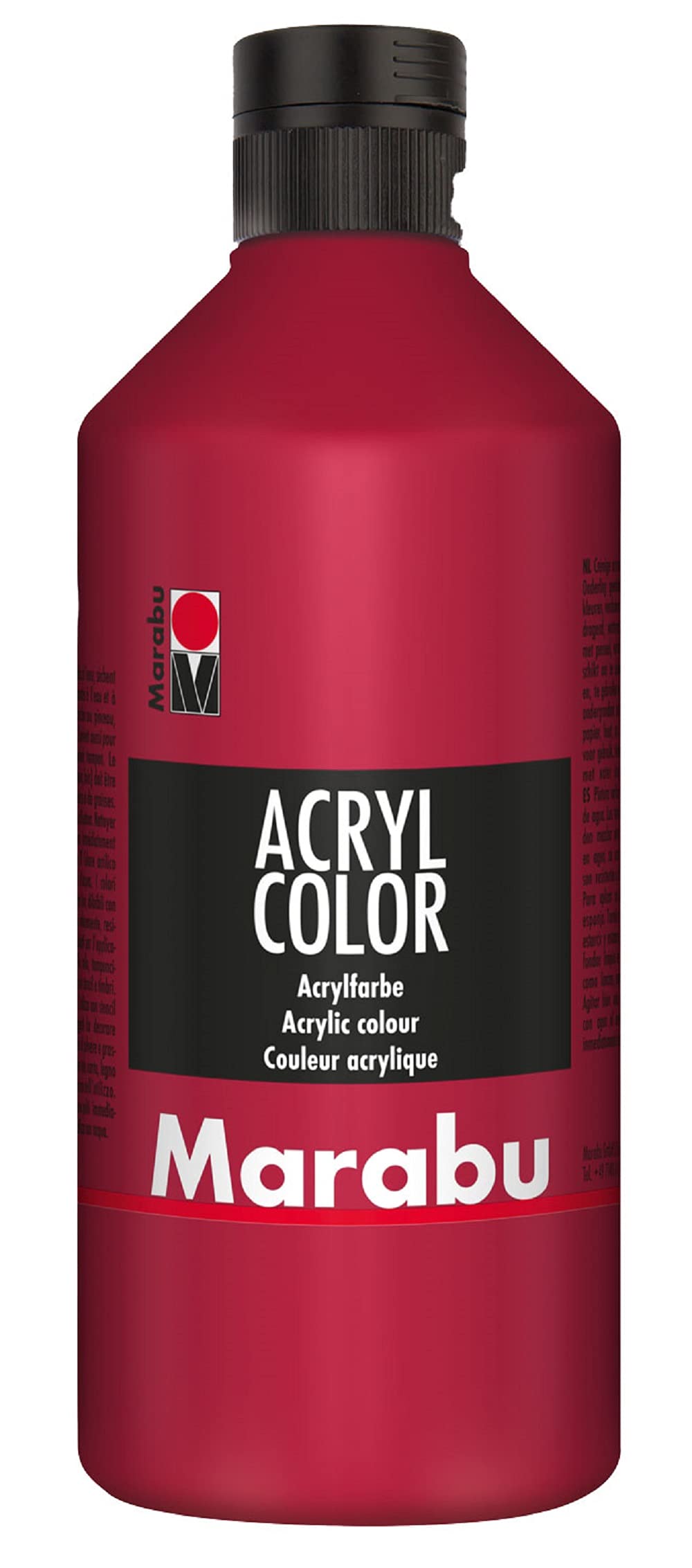 Marabu Acrylic Colour, 500 ml crimson