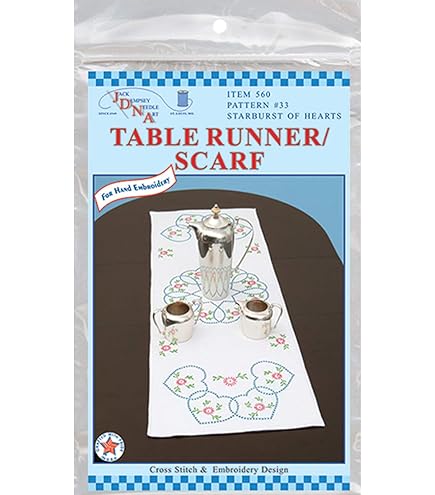 Amazon.com: Reflections Dresser Scarf for Embroidery
