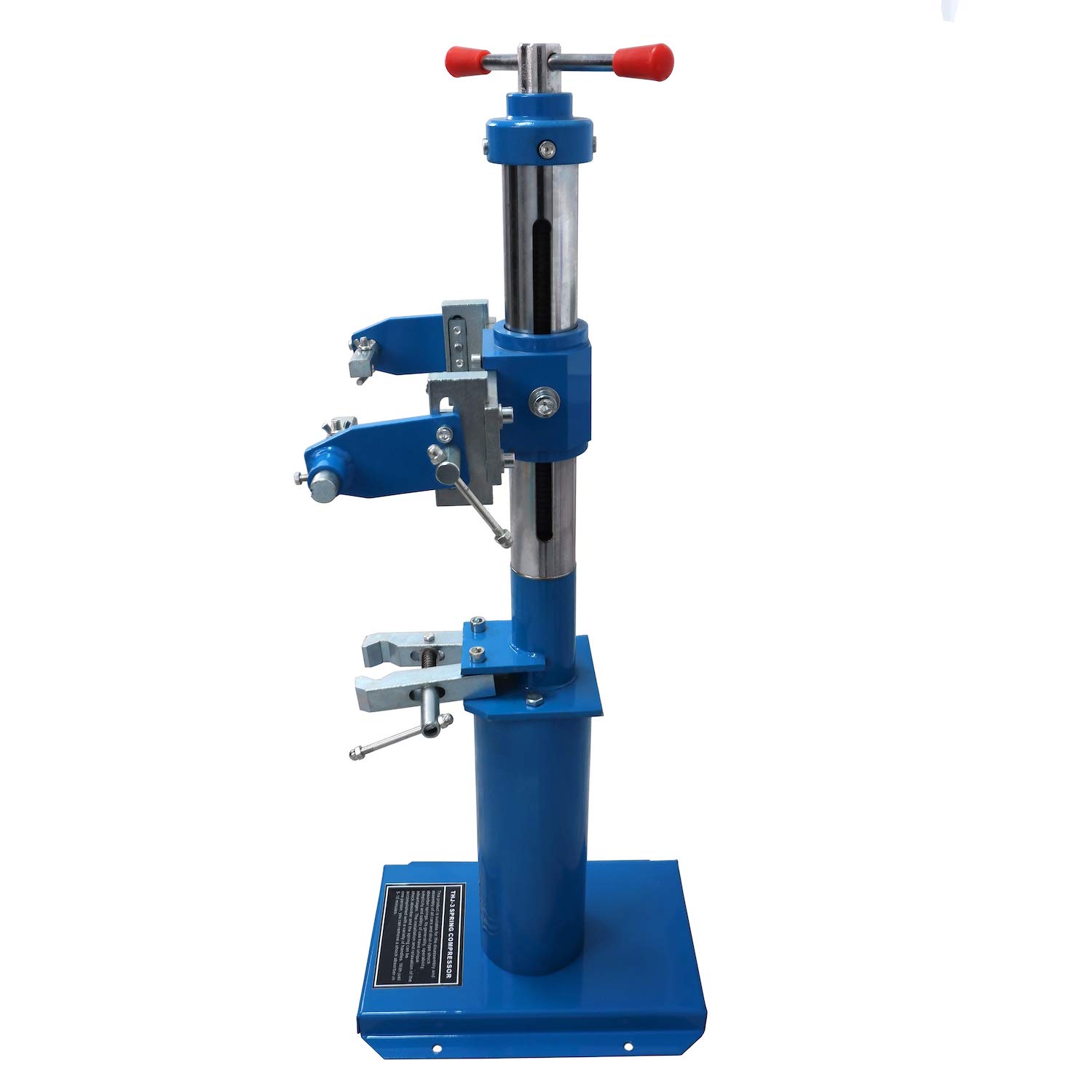 HTTMT- Heavy Duty Hydraulic Vehicle Auto Spring Compressor Hand Operate Spring Coil Compressor Jack Compression Strut Rising Handle (Maximum Height 16.92" (430 mm) [P/N: ET-CAR-FIX003A-Blue]