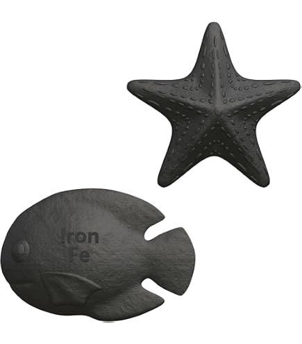 Pájaro De Hierro Fundido Para Cocinar - Infusor De Hierro Natural, Forma De Pescado, Reutilizable