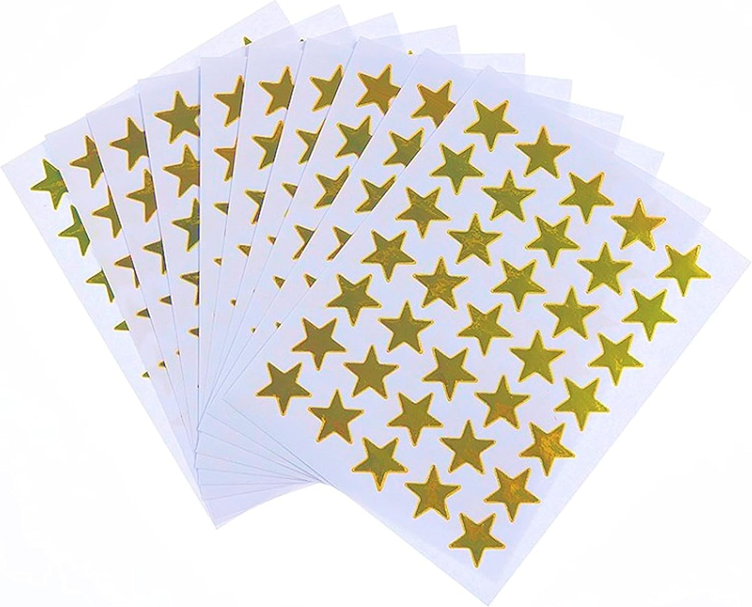 100 Gold Stars School Teacher Office Merit Reward Stickers Self Adhesive
