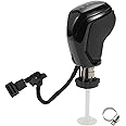 RATCHROLL Automatic Gear Shifter Knob for Skoda Octavia MK3 2013-2019 Plastic Faux Leather Automotive Gearbox Stick Shifter Lever Knob Black