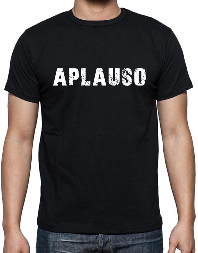 aplauso, t shirts for men, tshirt with spanish