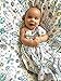 ADDISON BELLE Baby Swaddle Blanket - 100% Muslin Cotton Unisex Soft Swaddle Wrap for Baby Boys or Girl - Neutral Newborn Receiving Blankets - Nursery Swaddling for Babies - 47” x 47” (Space)