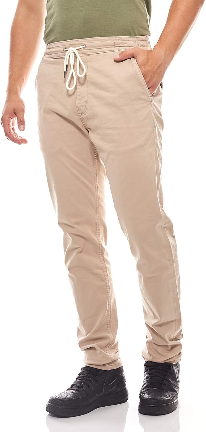 wrangler drawstring chino
