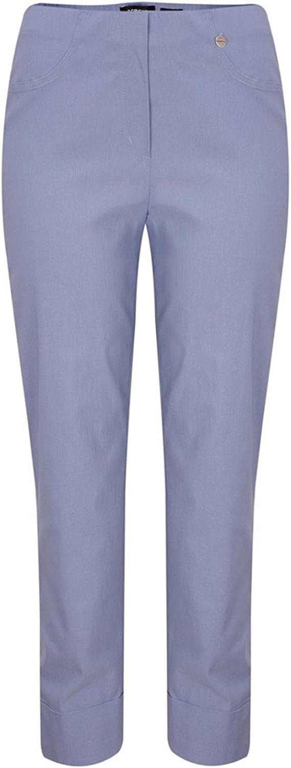 Robell Bella 09 Collection Women's Slim Fit 7/8 Stretchy Trousers Spring / Summer 2017 (36 