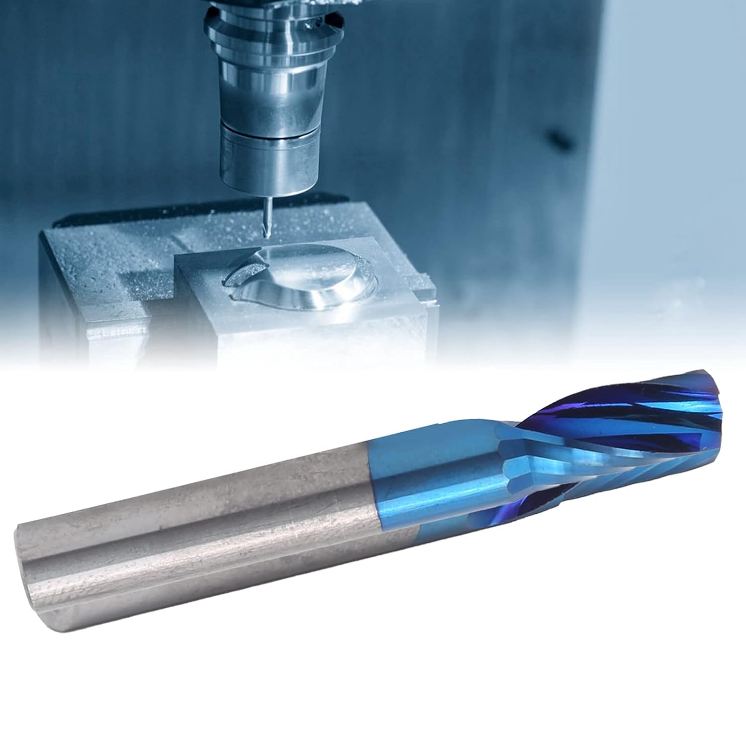 CNC Milling Cutter, High Chip Removal Efficiency Fast Processing Speed