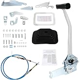 80775 Automatic Detent Shifter Assembly for 3 &amp; 4 Speed Transmission, Compatible with GM TH200 TH250 TH350 TH400 700R4 4L60 4L60E, Ford C4 C5 C6, Chrysler A727 A904 Automatic Shifter
