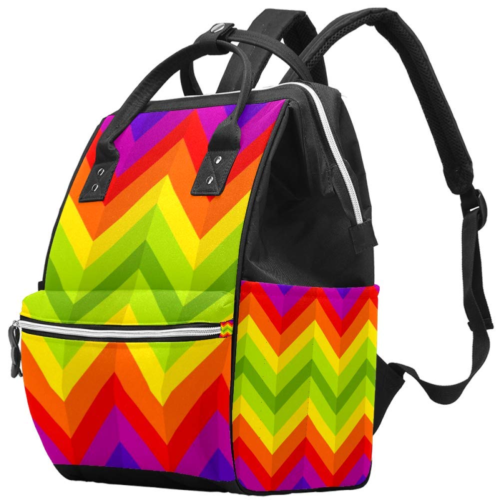 rainbow diaper bag