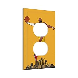 Xuejiaku Outlet Covers Cartoon Basketball Superstar