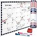 Dry Erase Calendar - Fridge Magnetic Calendar - Refrigerator Dry Erase Board 16