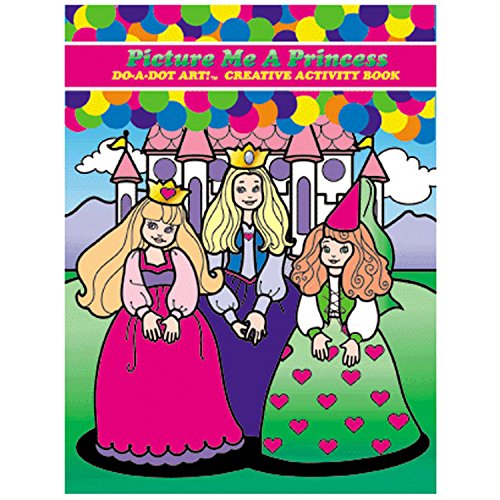 Do A Dot Art Princess Creative Activity Coloring Book