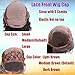 Carina Hair Brazilian Human Hair Body Wave Hair Glueless Lace Front Wig Size:22Inch
