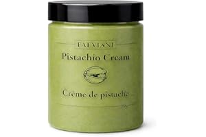 FAEVIANI Pistachio Cream – Premium Artisanal Spread Made With Real Pistachios – 200g Jar – Perfect for Dubai Chocolate & Gour