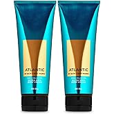 Bath and Body Works Atlantic 2 Pack Men's Collection Ultra Shea Body Cream 8 Oz (Atlantic)