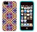 iPhone 5 / 5S Case, DandyCase Perfect Pattern *No Chip/No Peel* Flexible Slim Case Cover for Apple iPhone 5 / 5S [Ornamental Floral Paisley]