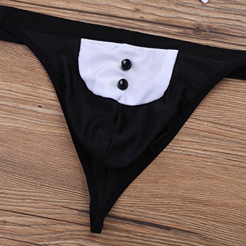 Freebily-Cameriere-Sexy-Uomo-Biancherie-Intima-Sexy-Hot-per-Sesso-Cameriera-Cosplay-Gentleman-Halloween-Costume-Sexy-Uomo-Carnevale-3-PCS-Perizoma-Papillon-Polsino