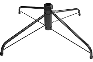 NORTHLIGHT Black Christmas Tree Stand for 6.5' - 7.5' Artificial Trees