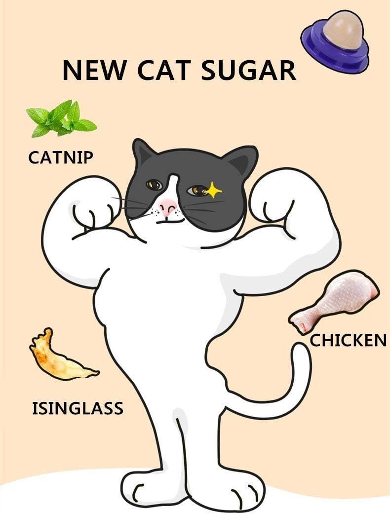 cat treat sugar ball