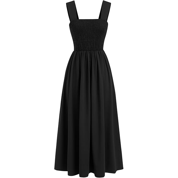 strapless open back dress Damson Purple A-Line Casual Summer Midi Dress– PromGirl main image 1