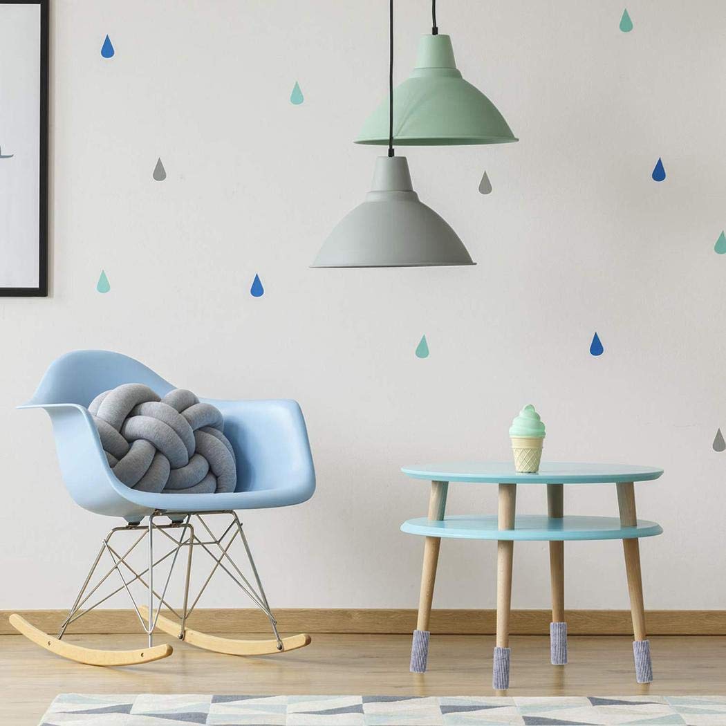 amiubo Protecteur de Plancher de Jambe de Chaise, Plancher de Bois Franc élastique Pieds de lit