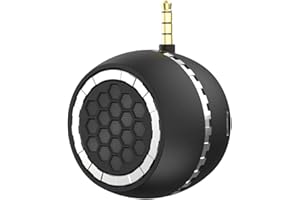 Phone Speaker Amplifier, 3.5mm Interface 5X Mini Portable Speaker Amplifier, Plug and Play for Phone, Smartphone, Pad, Comput