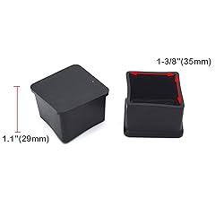 Antrader 1-3/8" x 1-3/8" Square Shaped Furniture