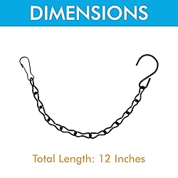 12 Pack 12 Inches Hanging Chain for Bird