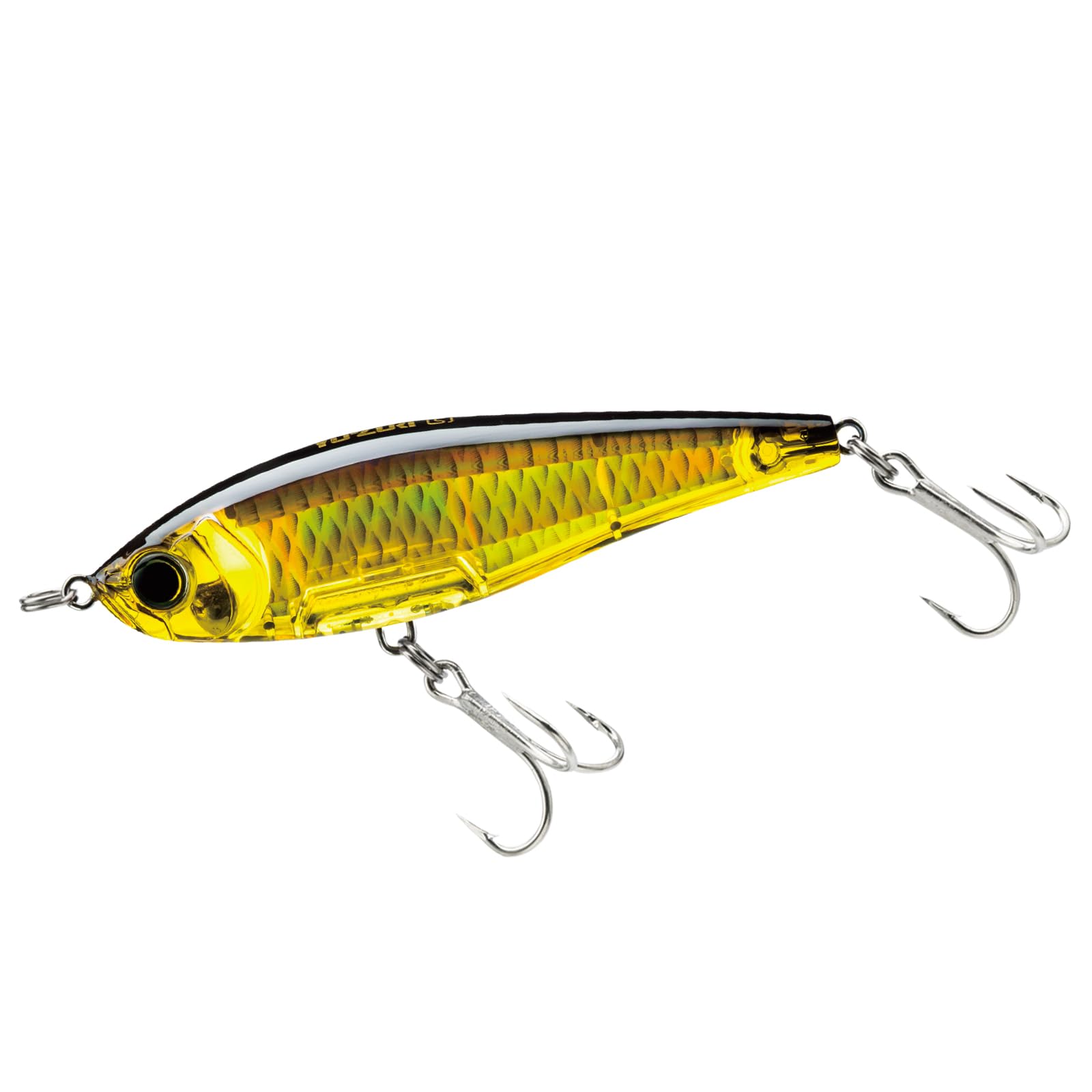 Yo-Zuri R1207-HGBL 3D Inshore Twitchbait, Color, Gold Black, 70mm 2-3/4"