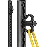 Adjustable Aluminum Alloy Resistance Band Wall Mount, Fitness Anchor System | 600 Lbs Load Capacity, 40" Multifunctional Home Gym Solution, Supports Strength Training, Fitness Goals &amp; 100+ Workout Moves