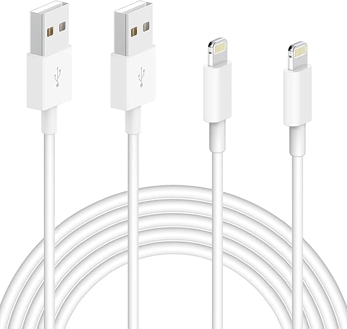 2Pack Apple iPhone/iPad Charging/Charger Cord Lightning to