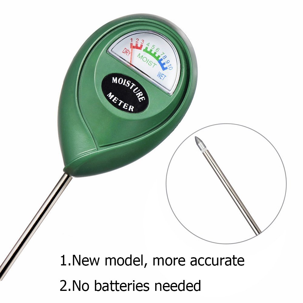 XLUX T10 Soil Moisture Sensor Meter Soil Water Monitor, Hydrometer