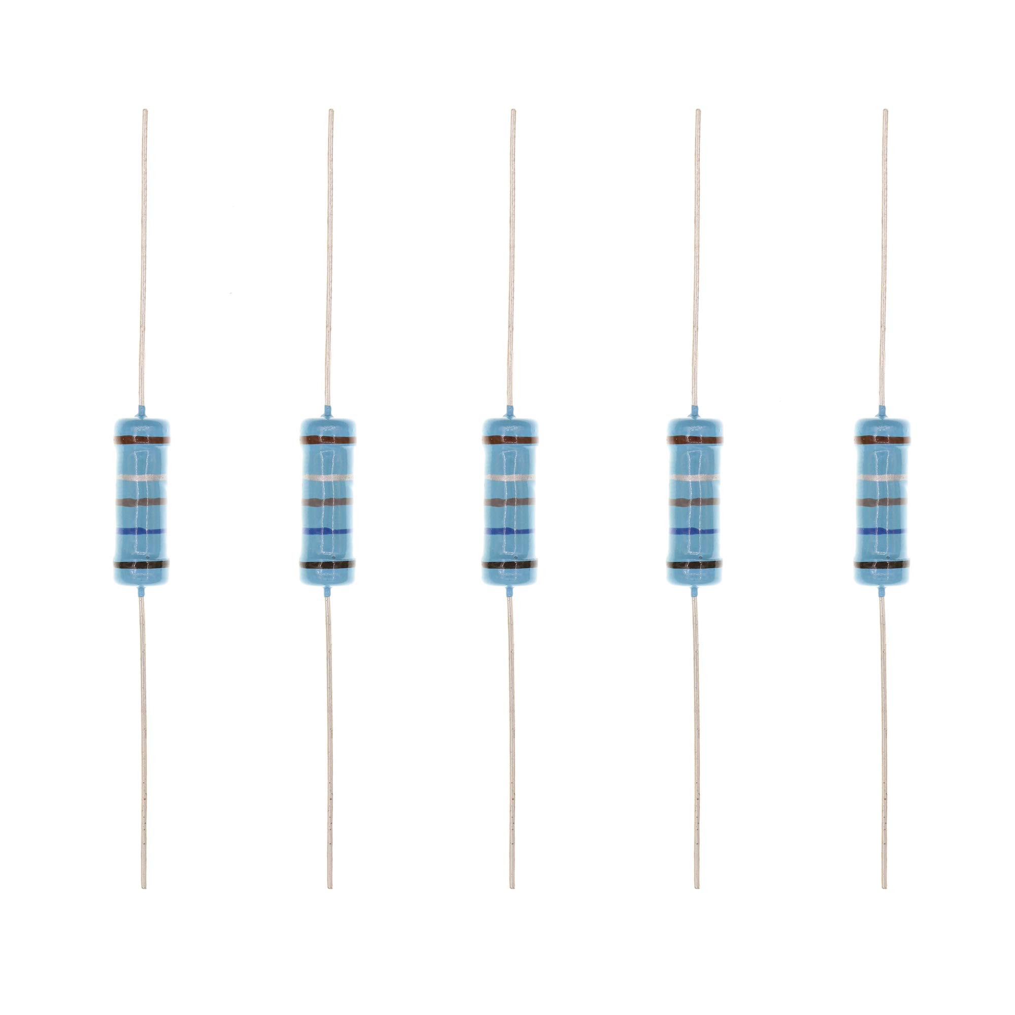 HUABAN 20PCS 3W 3 Watts 0R68 0.68 Ohm 1% Metal Film Resistor