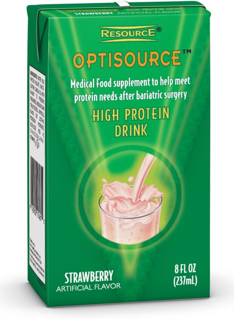 Optisource High Protein, Caramel, 8oz Brik, 27 EA