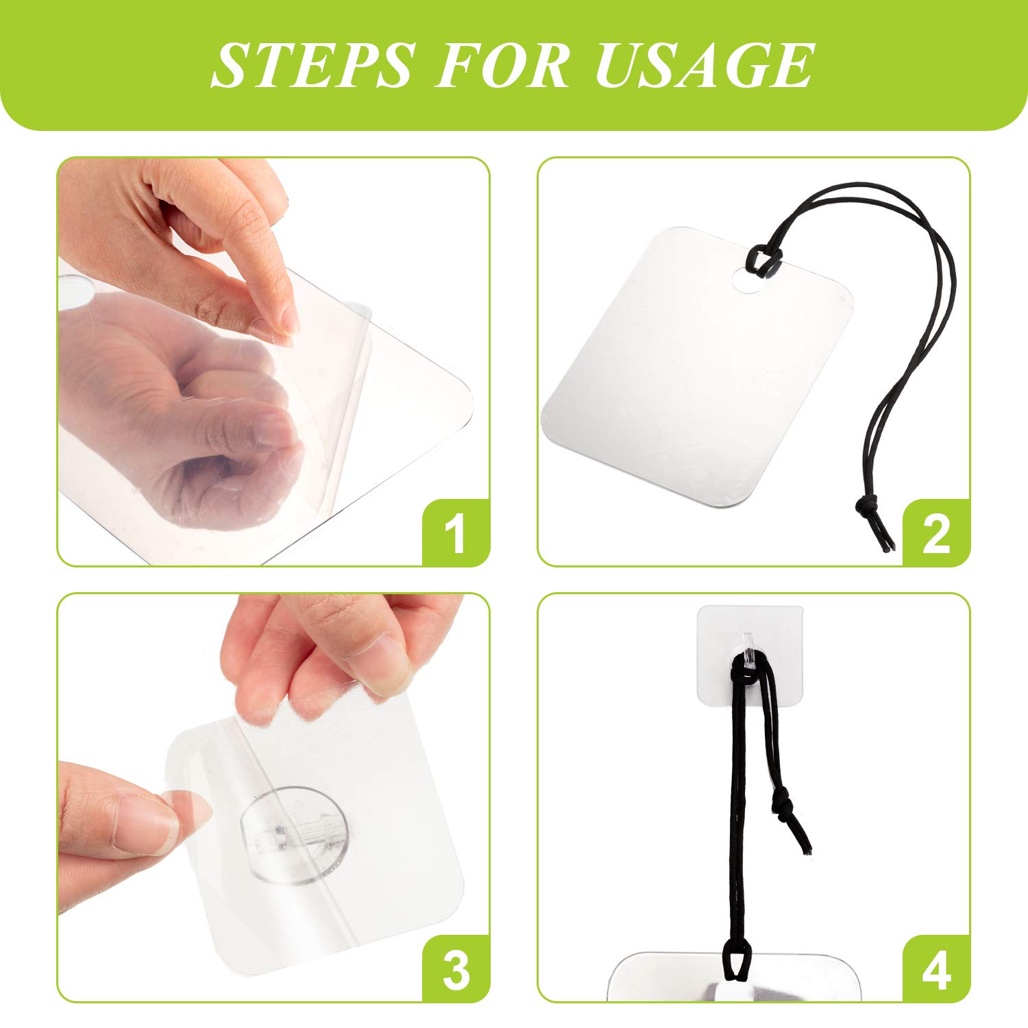 Shower Mirror Shave Mirror Lightweight Makeup Mirror Wall Hanging Mirror Frameless Mirror with Rope, Bag and 2 Pieces Adhesive Hooks, 6.8 x 5.2 Inch : Beauty