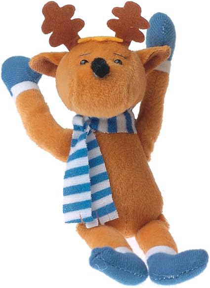 christmas stuffed moose