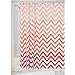 iDesign Ombre Chevron Fabric Bathroom Shower Curtain - 72