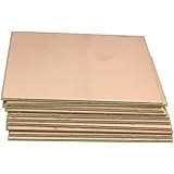 McIgIcM copper clad pcb,10pcs fr-4 board pcb single side copper clad plate diy pcb kit laminate circuit board 100x70mm