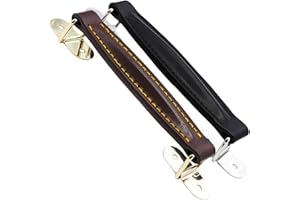 LALAFINA 2sets Heavy Duty Pu Speaker Handle Guitar Amp Cabinet Strap Replacement Grip Hardware Handles for Bo