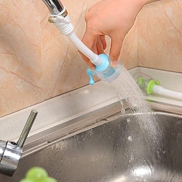 Orbitsky Water Saving Kitchen Plastic Tap Faucet Pipe Hose Swivel