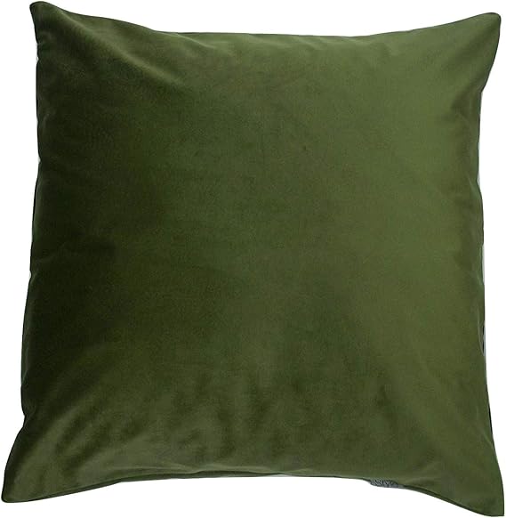 Super Soft Luxurious Velvet Cushion Cover 18" x 18" (45cm x 45cm) Made