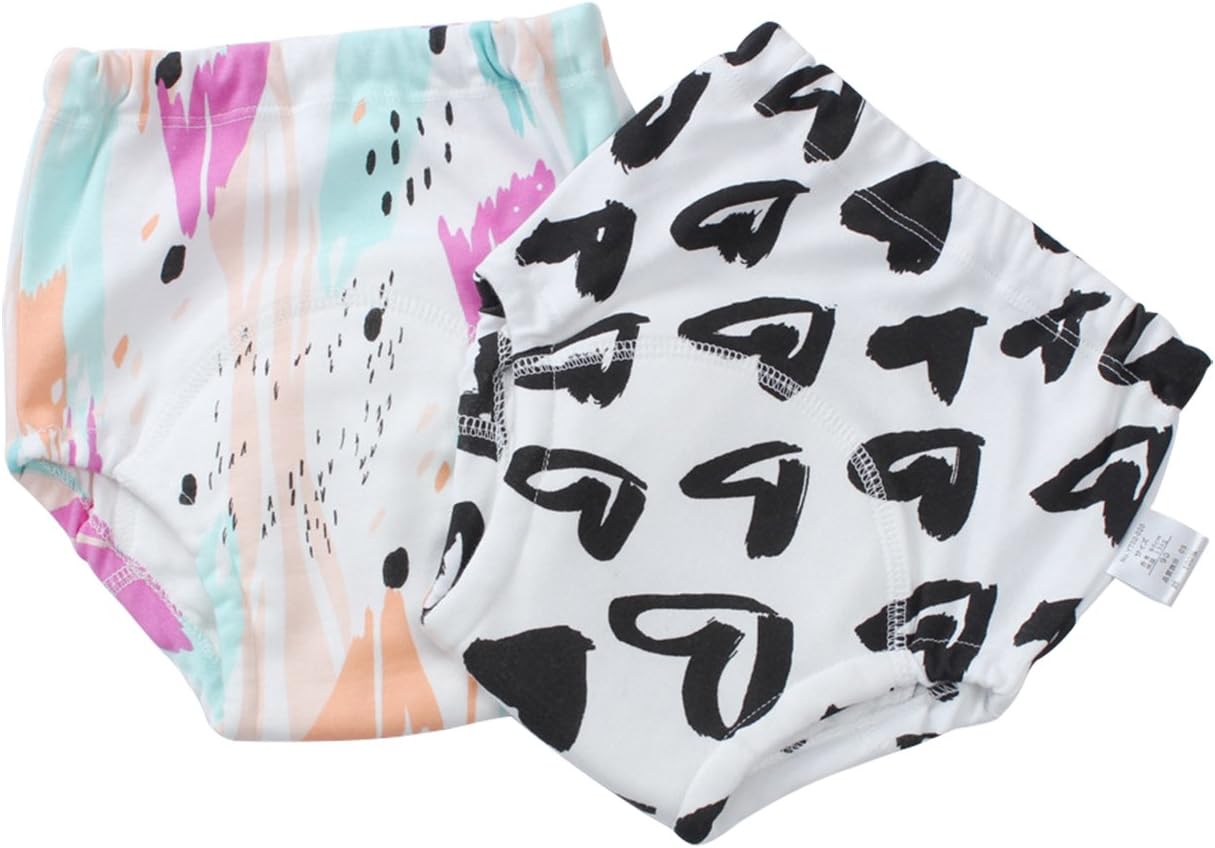 Baby Underwear Toddler Cotton Training Pants Diaper Covers Briefs for Boys Girls