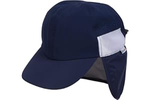 SwimZip Sun Hat with Neck Flap | UPF 50+ Protection for Baby, Toddler, and Kids