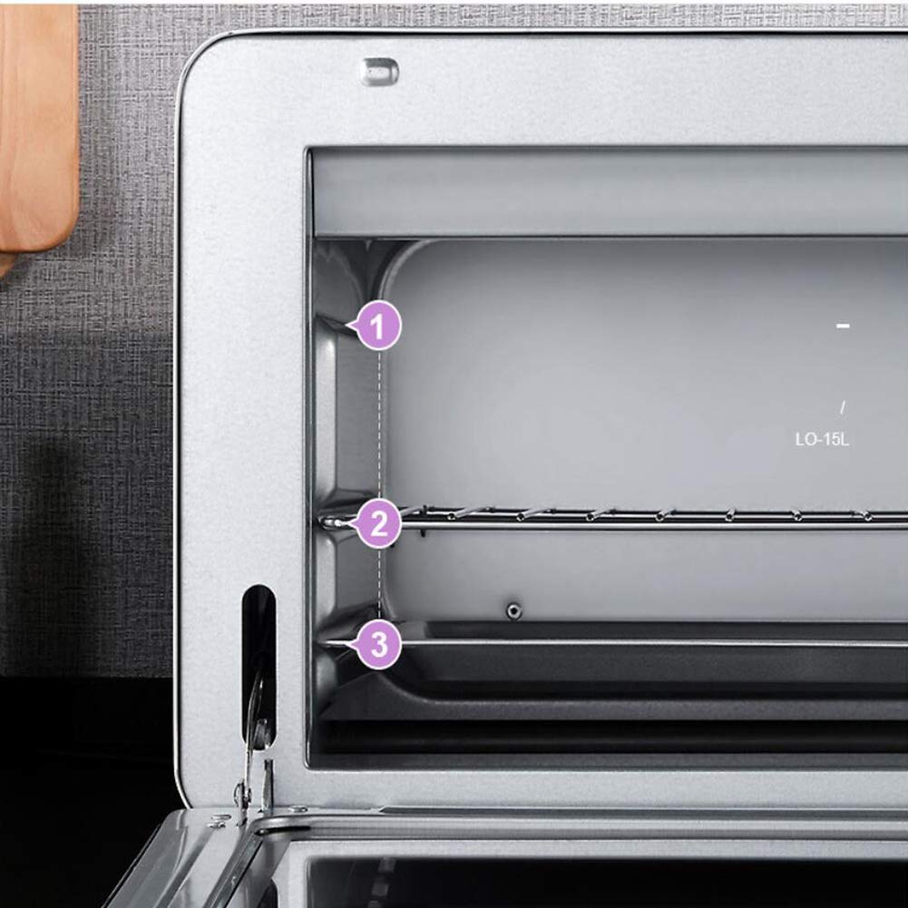 BTSSA Horno Eléctrico de Sobremesa con Convección, 1500 W ...