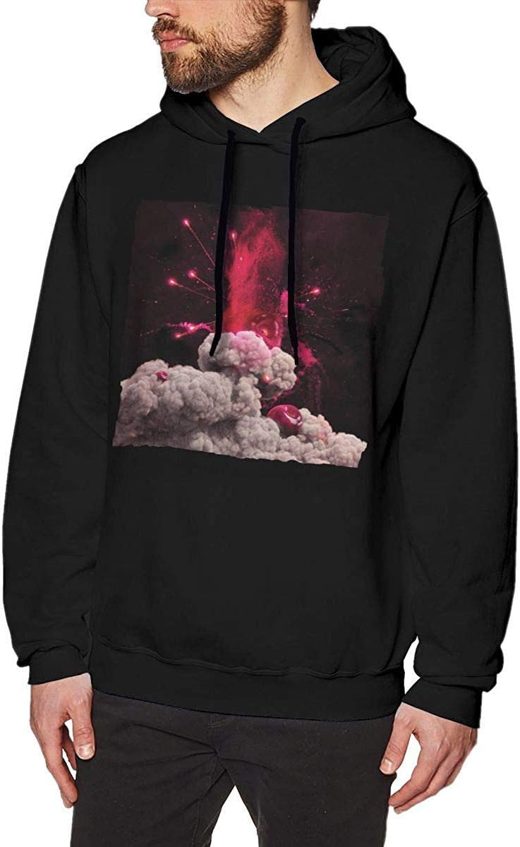 Ytdbh Men's Hoodie Pullover NCT-127 Hooded Sweatshirt Cotton Sweater Black