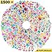 60 Different Sheets 1500+ Novelty 3D Puffy Bulk Stickers , Perfect for Kids Craft Scrapbooking Class Girl Boy Birthday Gift Toddlers-Including Animals, Stars, Fish, Transportations,Flowers,Sports and