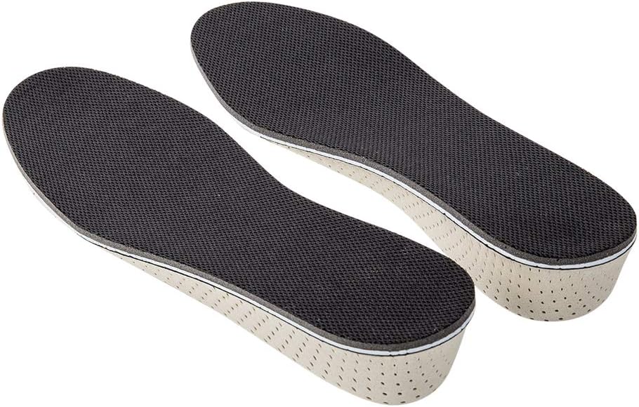 Breathable Memory Foam Height Increase Insole Invisible Increased Heel Lifting Inserts Shoe Lifts Shoe Pads Elevator Insoles for Men Women (0.6 inch / 1.5CM)