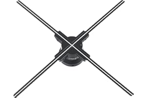 Rycixon 3D Hologram Fan , WiFi App Control Bluetooth Audio,High Brightness Video Wall,Remote (22 inches(APP+WIFI+BLUETOOTH+REMOTE))