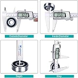 Kynup 300mm Digital Vernier Calipers Stainless Steel with LCD 0-12" view 3