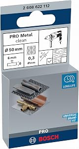 Bosch 1x PRO Steel Longlife Wire Wheel Crimped Ø50 mm for 6 mm Shank Drills view 4